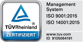 ISO 9001:2015 / 14001:2015 Logo